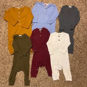 Unisex Toddler Ribbed Pjs